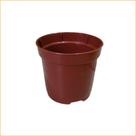 30 Mini Vaso Tamanho 06 Marrom para Cactos e Suculentas
