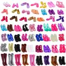 30 Pares de Sapatos para Bonecas - Brinquedo Sapatinhos Compatível com Bonecas de 30cm de Altura