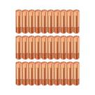 30 Pcs Bico Contato 1,00 X 25mm M6 140.0253 Tocha Mig 30 Pcs Bico Contato 1,00 X 25mm M6 140.0253 Tocha Mig