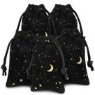 30 peças Hillban, 2 x 3 polegadas, veludo preto, bolsas com cordões para joias, bolsa Moon Star, com cordões, sacolas de joias para embalagem de presentes, aniversário de casamento, Natal, Eid Mubarak 30 peças Hillban, 2 x 3 polegadas, veludo preto, bolsas com cordões para joias, bolsa Moon Star, com cordões, sacolas de joias para embalagem de presentes, aniversário de casamento, Natal, Eid Mubarak