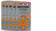 30 Pilha Aparelho Auditivo 13 Rayovac Extra Advanced Bateria