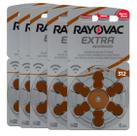 30 Pilha Auditiva Rayovac Tamanho 312 P312 Pr41