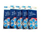 30 Pilhas Auditivas Starkey 675- Selo Azul, 05 cartelas.