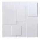 30 Placas Adesivado 3d Revestimento Pvc Parede 50x50cm Cadre
