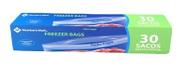 30 Saco Freezer Bags Fecho Duplo 26,8x27,9 Member's Mark