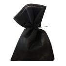 30 Saquinhos Sacolinhas 15x23 Tnt Preto Com Fita Preto