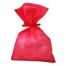 30 Saquinhos Sacolinhas 15x23 Tnt Vermelho Com Fita Vermelho