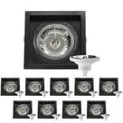 30 Spot Embutir Recuo AR111 + Lâmpada LED 12W 4000K Save Energy