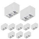30 Spot Sobrepor Duplo PAR20 E27 Branco Save Energy SE-385.2560