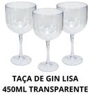 30 taças de Gin 450ml Transparente Material Resistente SEM PERSONALIZAÇÃO Envio Imediato