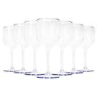 30 Taças De Vinho Acrílico Cristal Translúcido 280 Ml Sofisticação e Elegância Para Seus Momentos 30 Taças De Vinho Acrílico Cristal Translúcido 280 Ml Sofisticação e Elegância Para Seus Momentos