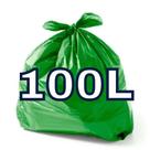 30 Un Saco De Lixo Em Rolo 100l Verde
