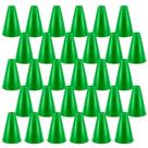 30 unidades de megafones Cheer de plástico verde HSLCGF 20x13 cm
