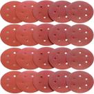 30 X Lixas Disco Grão 9 Polegadas 225mm 6 Furos Lixadeira Politriz Oficina Parede Teto Auto Pro