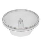 300 Forma Mini Pudim 120ml Forneável Tampa Forno Microondas Forminha Pequena Descartável Redonda Plástico Kit Cuscuz