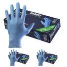 300 Luvas Nitrílica Descartável Danny Azul Tamanho G Azul M