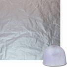 3000 Folhas Papel Chumbo 8x7,8 Cm Prata Embalagem P/ Bombons