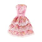 30cm roupas de boneca mudando conjunto de moda rua foto vestido calças casuais conjunto saia floral