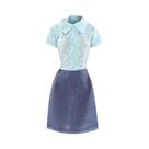 30cm roupas de boneca mudando conjunto de moda rua foto vestido calças casuais conjunto saia floral