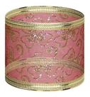 30m Fita De Natal Organza Glitter Trevos Aramada 5cm C/30m