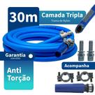 30M Mangueira 1000 PSI lavagem automotiva profissional Azul