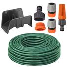 30mt mangueira jardim esp flex pvc tramontina + acessórios