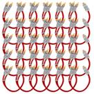 30x Cabo Y Prime Metal 5mm 2 Machos 1 Femea Vermelho RCA 30x Cabo Y Prime Metal 5mm 2 Machos 1 Femea Vermelho RCA