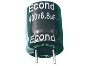 30x Capacitor Eletrolitico 6,8uf/400v 105 10x13mm Econd