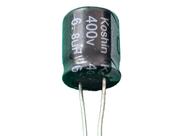30x Capacitor Eletrolitico 6,8uf/400v 85º 10x12mm Koshin 30x Capacitor Eletrolitico 6,8uf/400v 85º 10x12mm Koshin