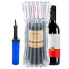 30x Saco Protetor Plástico Embalagem Garrafa Vinho Inflador
