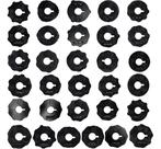 31 Discos Bordado Ponto Decorativos Costura Singer Doméstica
