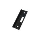 3230 - Contra fechadura com aparador para fechadura 3530 para porta de correr de vidro temperado blindex v/a - Preto 3230 - Contra fechadura com aparador para fechadura 3530 para porta de correr de vidro temperado blindex v/a - Preto