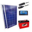 334331 - gerador fotovoltaico off grid - pwm20 - 0,30 kwp - 115ah 334331 - gerador fotovoltaico off grid - pwm20 - 0,30 kwp - 115ah