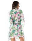 3426saida de praia magnolia - floral branco - unico 3426saida de praia magnolia - floral branco - unico