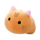 35 cm de comprimento amigos de algodão bonito gato 3d boneca brinquedo de pelúcia macio travesseiro de dormir recheado