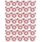 35x Cabo RCA Injetado 1M Plug em Metal Espessura 4mm Tech One