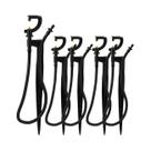 360 graus Conjunto De Microaspersores Rotativos Com Estaca De 20cm E Conector Barb De 1/4'' Para