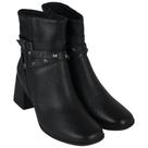361802 bota cano baixo couro napa ravena