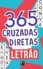 365 Cruzadas Diretas Letrão Azul Livro de Passatempos com Letras Grandes Pé da Letra