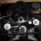 3D carbono-olhar superior triplo jugo defensor, Honda CBR900, 1992-1995