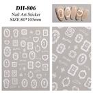 3D Gradiente Linha Francesa Adesivo De Unhas Diy Ferramenta De Adesivo De Decoração De Unhas