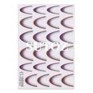 3D Gradiente Linha Francesa Adesivo De Unhas Diy Ferramenta De Adesivo De Decoração De Unhas