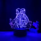3D Night Light Sword Art Online Kirito Visual Illusion