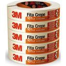 3M Fita Crepe 101La Uso Ger.24X50M - Kit C/5 Rl