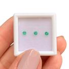 3ø Esmeralda Brilhante ø2,6mm 0,21ct