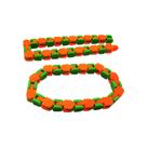 3pc colorido quebra-cabeça sensorial fidget brinquedos alívio do estresse girar e dar forma 24 bits