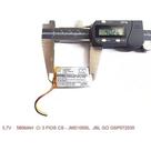 (3pcs) Bateria Caixa Som Go C/ 3 Fios 3,7v 580mah Carta