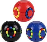 3PCS Brinquedos Criativos de Descompressão Cubo Mágico Rubik's Little Magic Beans Fingertip Gyroscope Toy Jogo Intelectual para Crianças