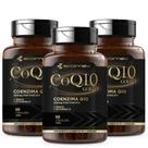 3Un Coenzima Q10 200Mg CoQ10 Pura + Vit E Zinco 180Cáps (Laudo Pureza)