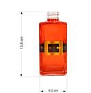 3un de Vidro Retangular 250ml Envel Cinto Papai Noel